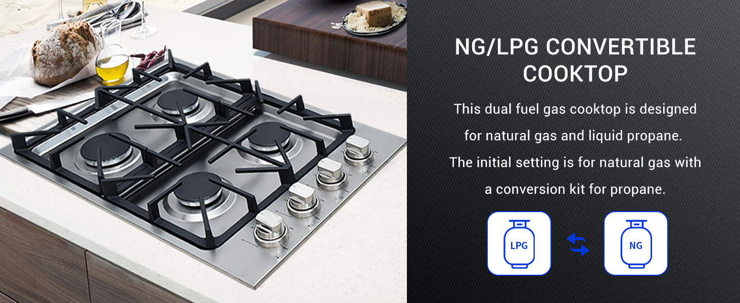 gas cooktop