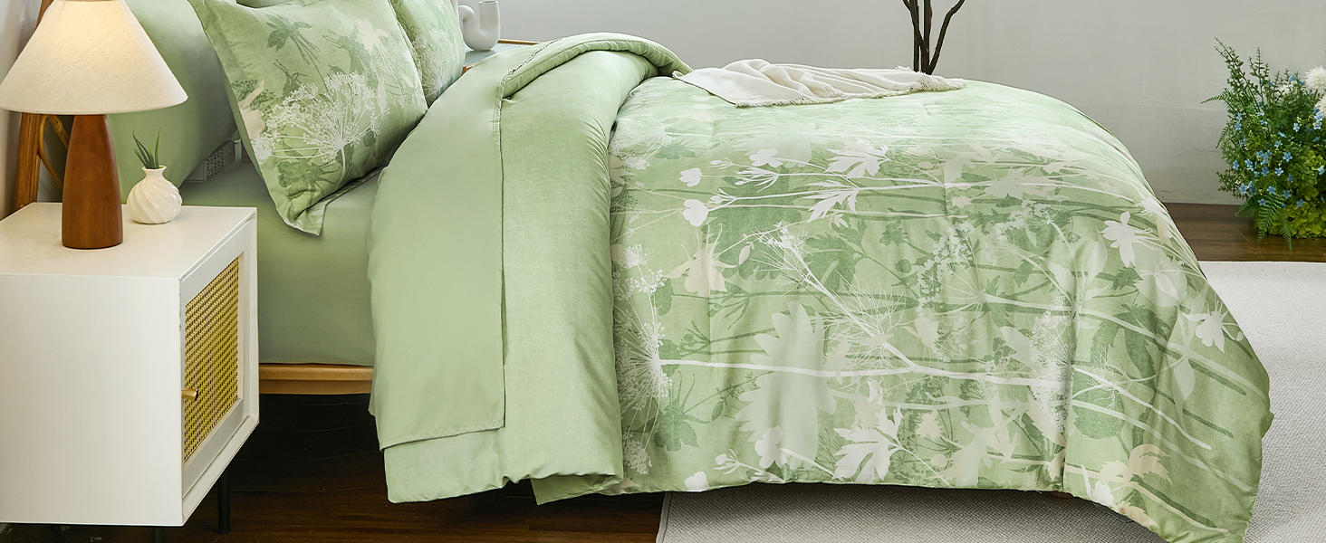 Light Green Comforter