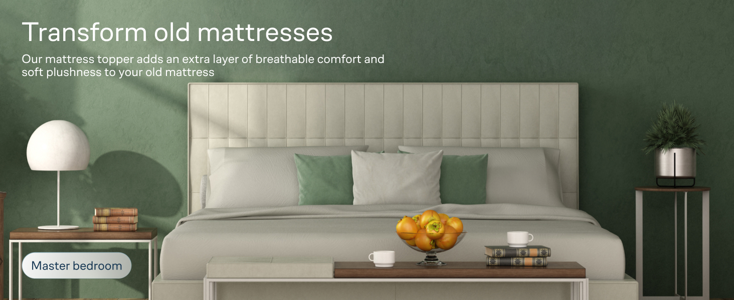 bamboo mattress topper