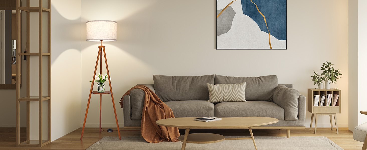 tripod floor lamp for living room