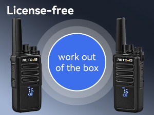 License-free two way radios