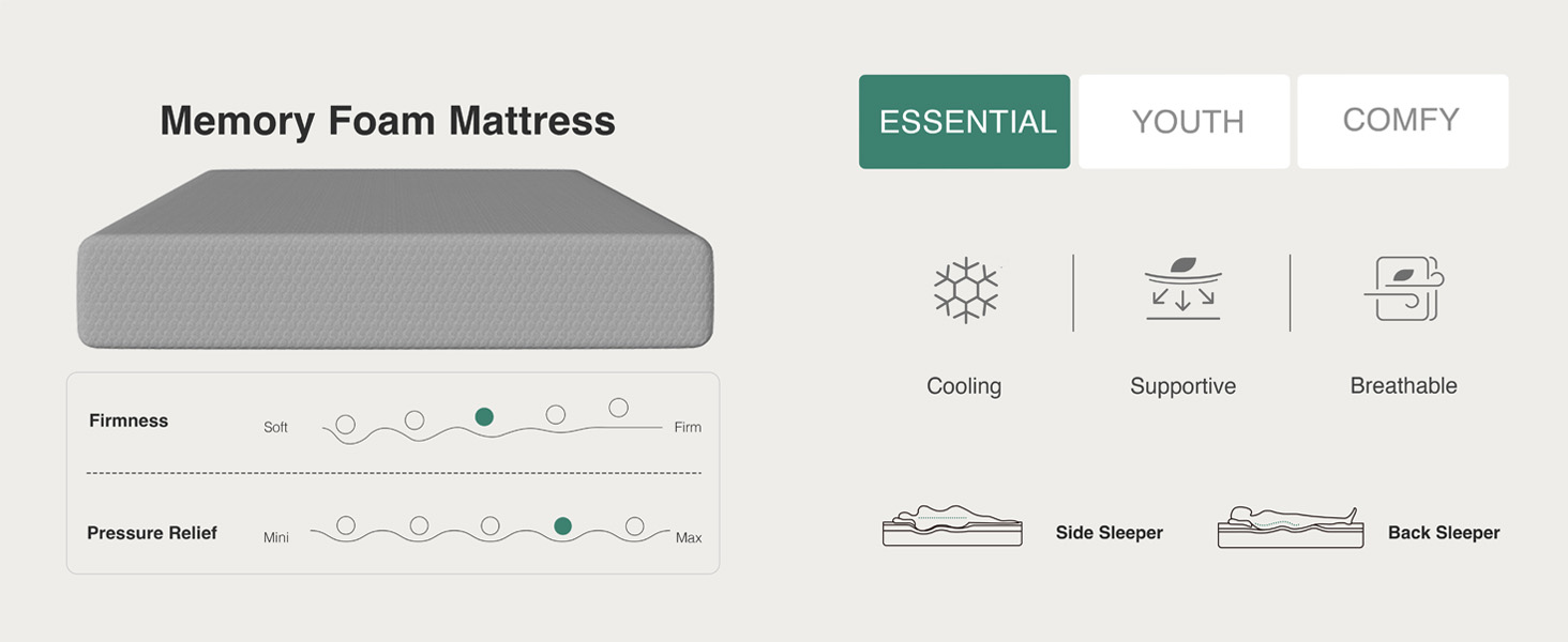 Novilla memory foam mattress