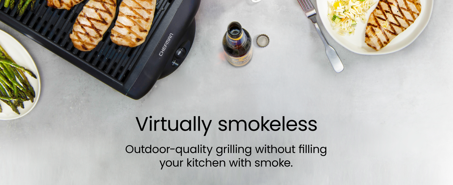 Virtually smokeless