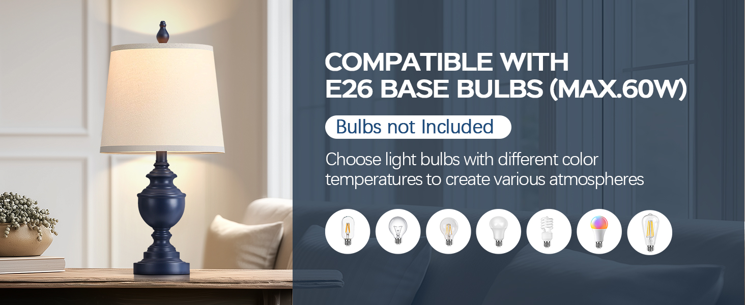 blue lamp