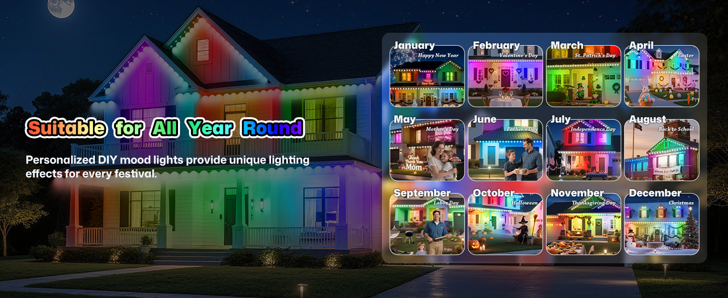 Permanent Outdoor Lights