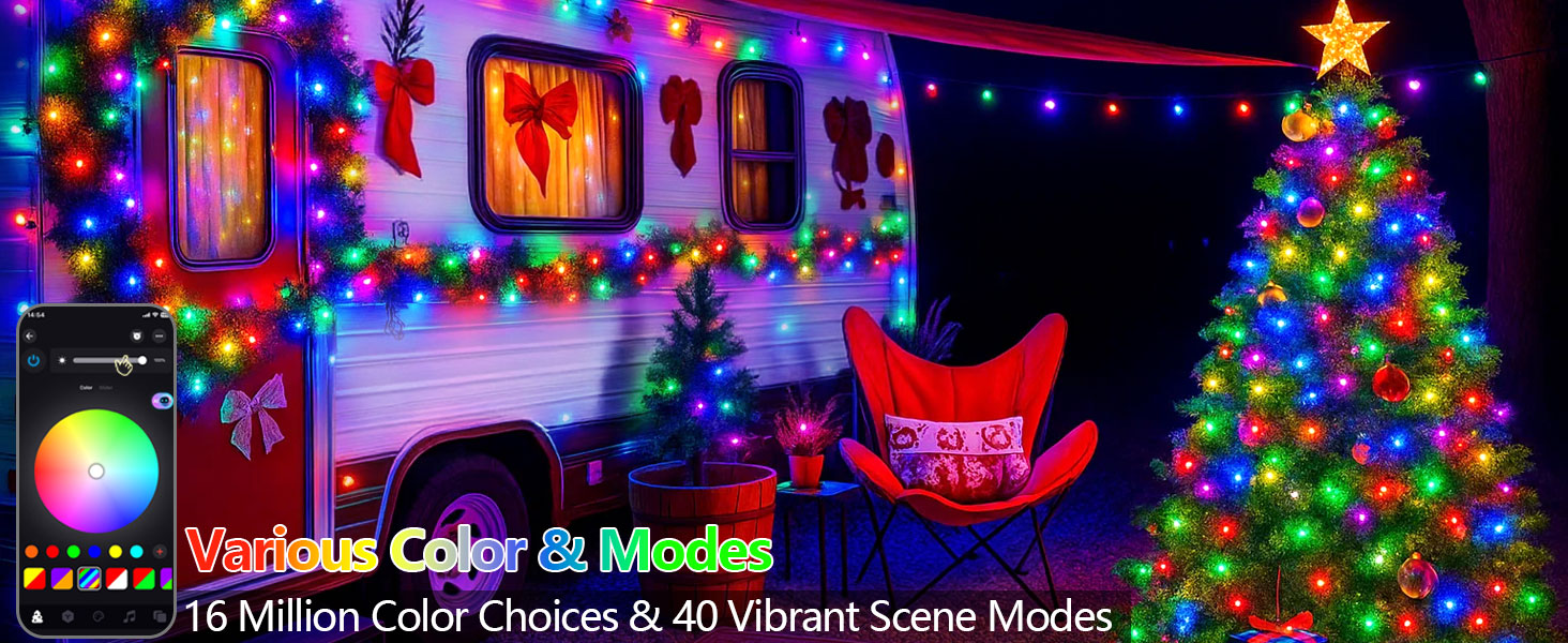 40 vibrant scene modes