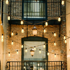 cafe retro string lights 50ft