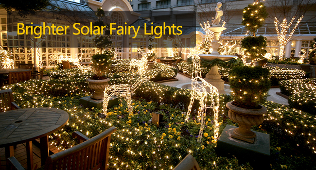 Brighter Solar Fairy Lights