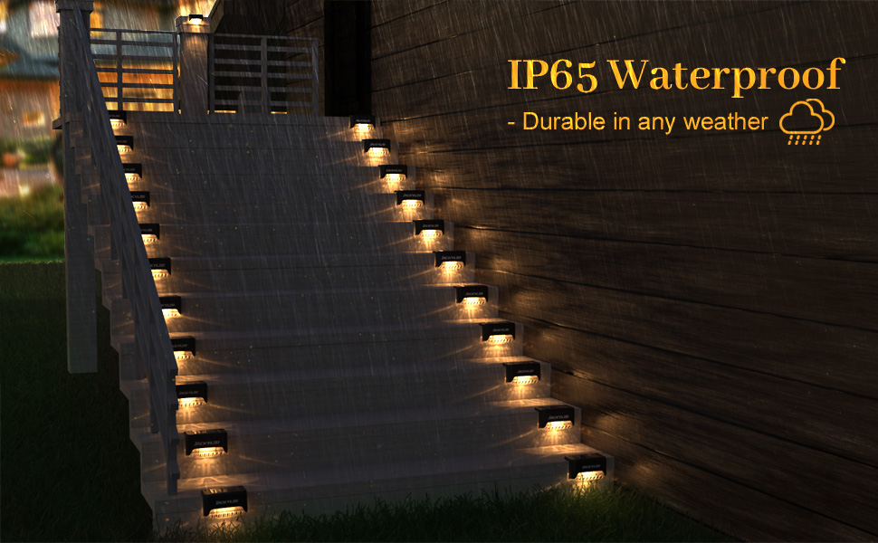 solar stair lights