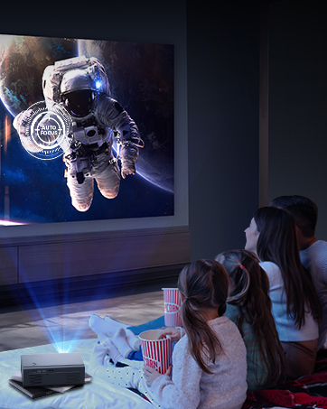 outdoor projector