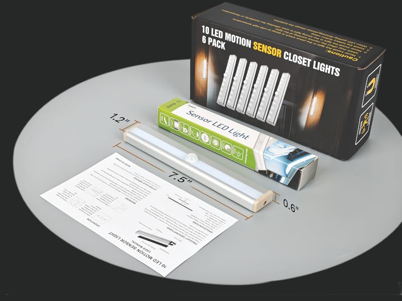 6 pack motion sensor light lexall