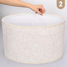 lamp shades for floor lamp installation