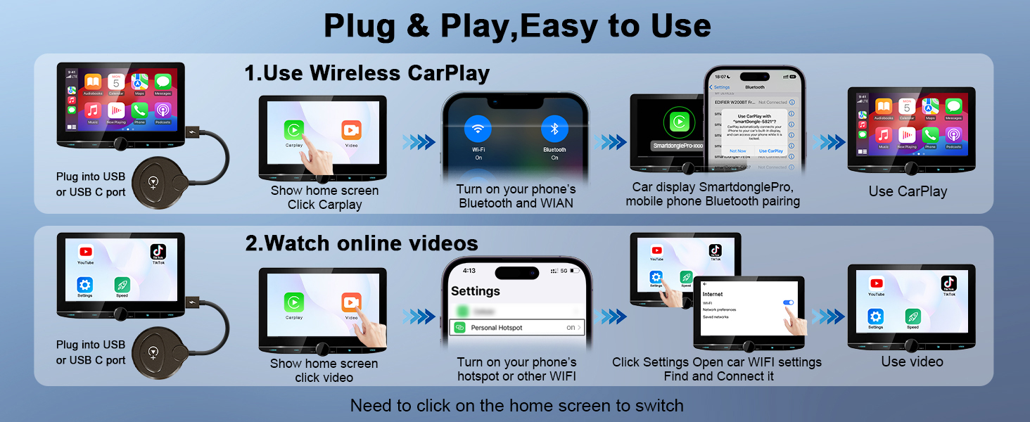 wireless carplay adapter