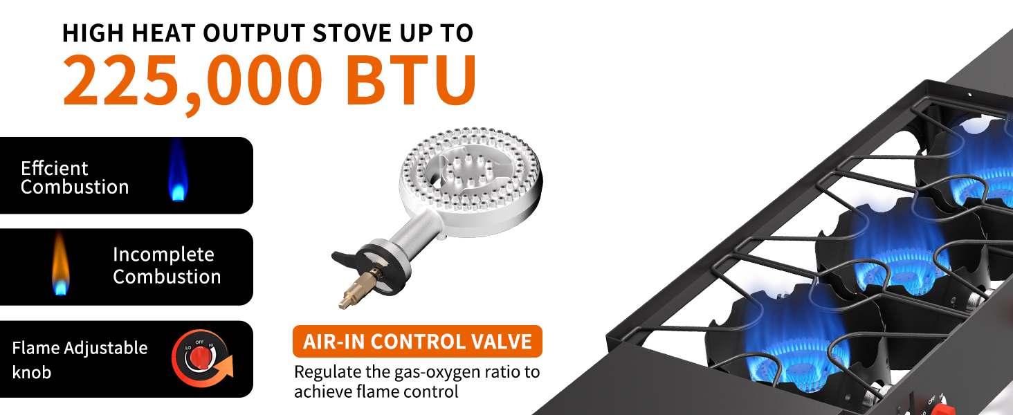 propane burner gas outdoor  propane camping stove 