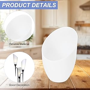 plastic lamp shade