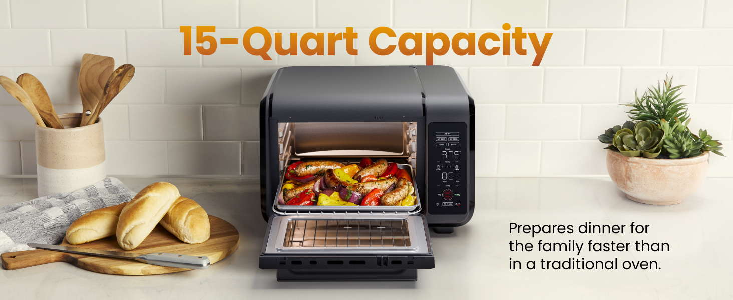 15-Quart Capacity