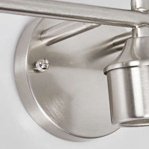 Bathroom Light Fixtures Brushed Nickel Bathroom Vanity Light with Clear Glass Shade