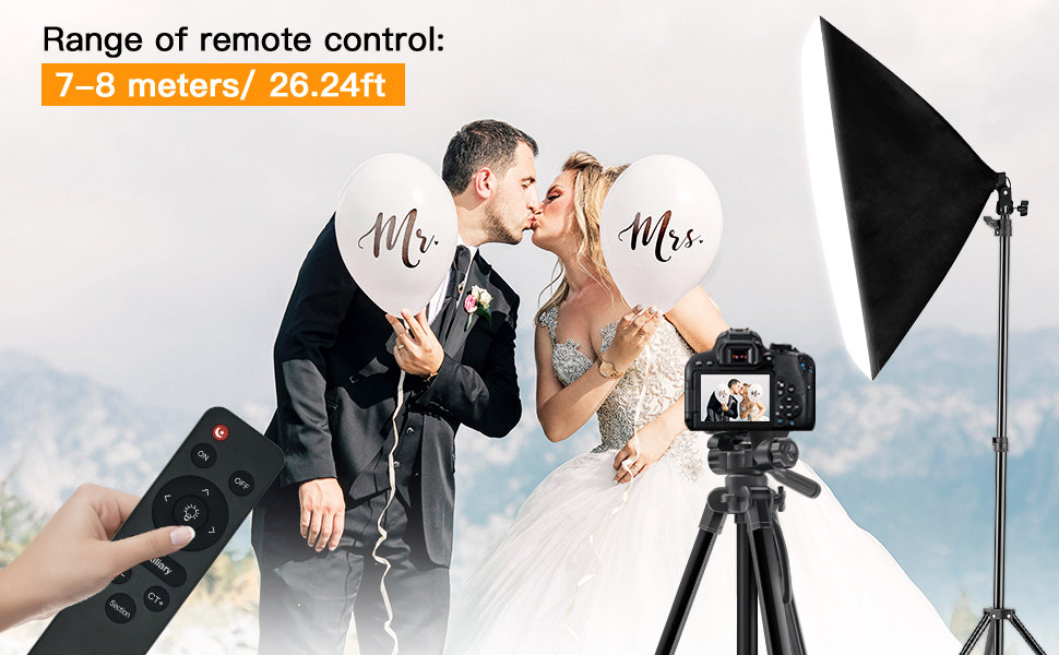 Softbox Lighting Kit Professional Photo Studio Equipment