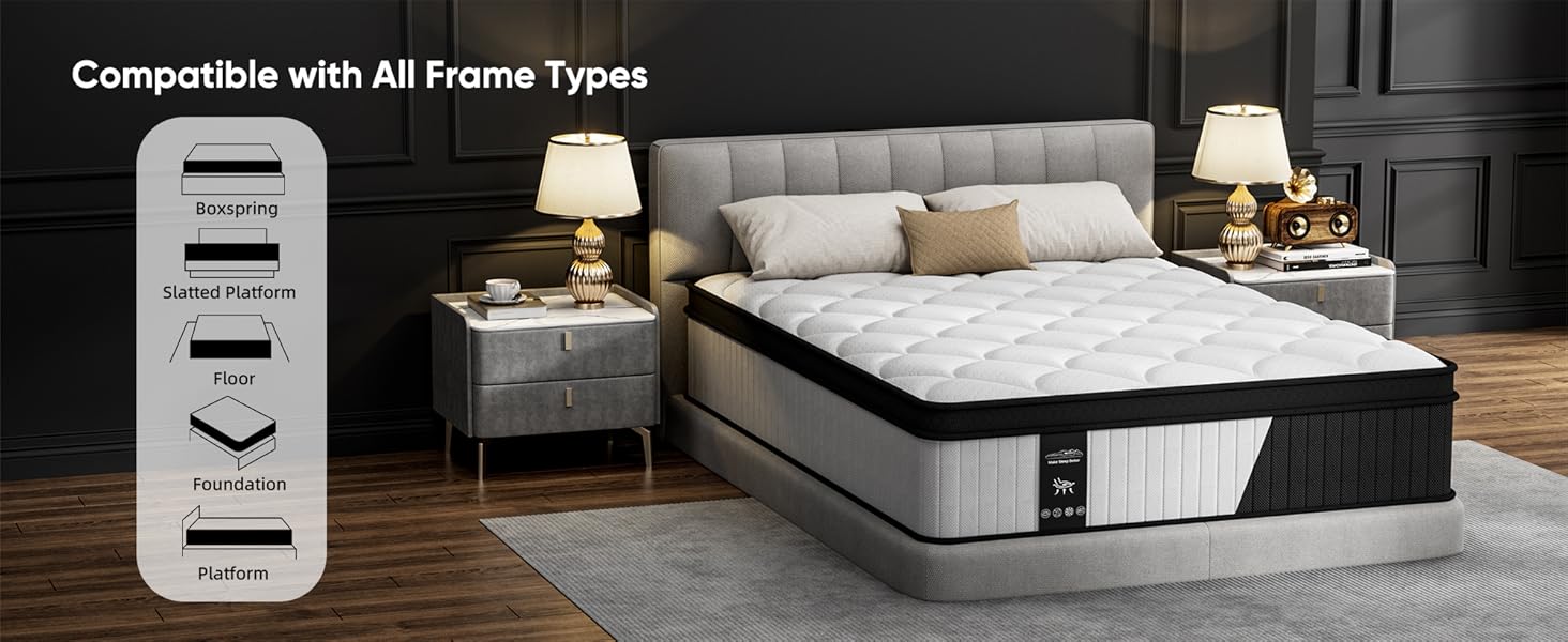 queen size mattress in a box