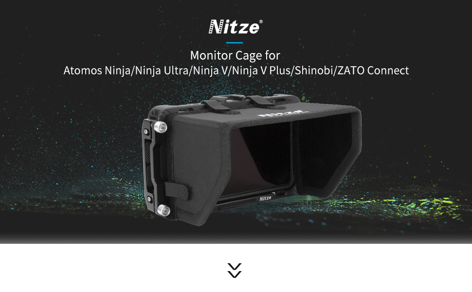Cage Kit for Atomos Ninja/Ninja Ultra/Ninja V/Ninja V Plus/Shinobi/ZATO Connect