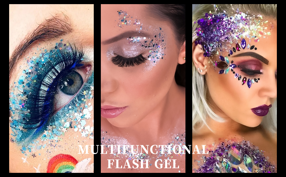 makeup glitter gel