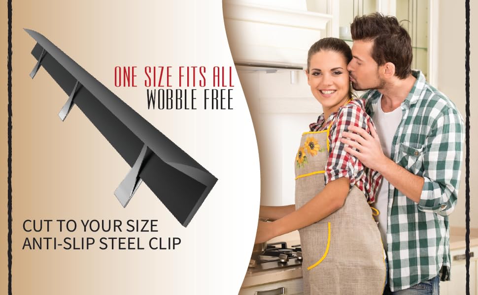 Countertop Oven Stove Gap Space Cover Covers Filler