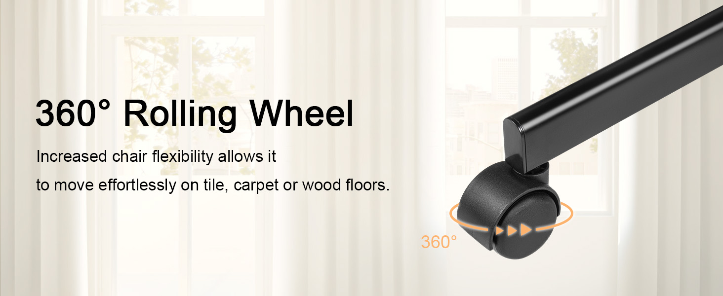 chairs with wheels 