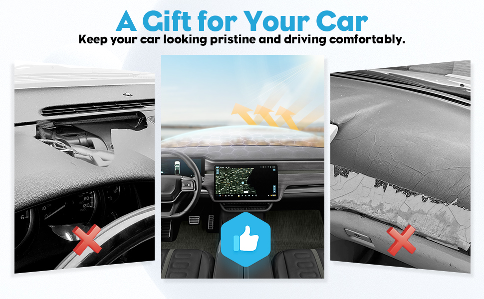 Dash covers provide outstanding protection for your vehicle's dashboard