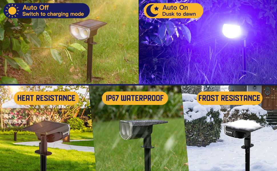 Solar Outdoor Color Lights 4