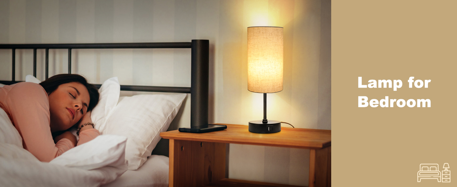 3000K warm white light is perfect as a beside nightstand light
