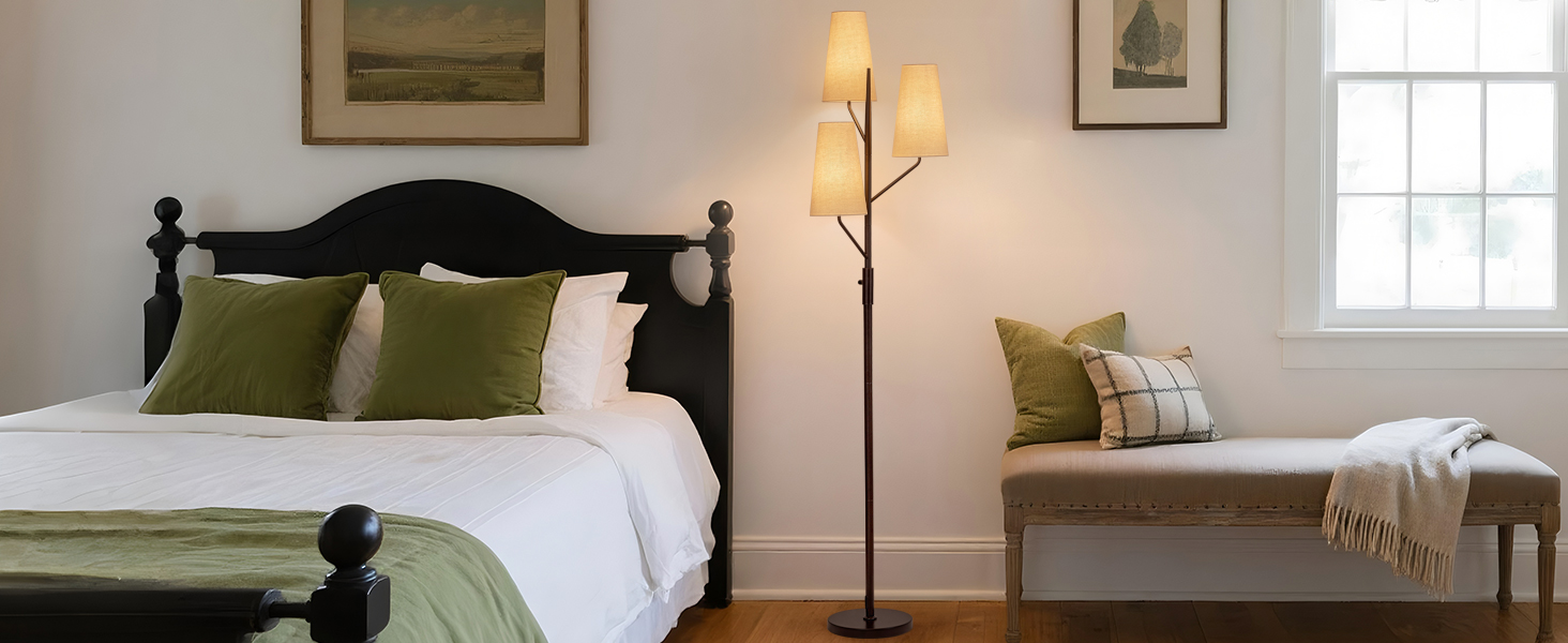 tall floor lamp for bedroom