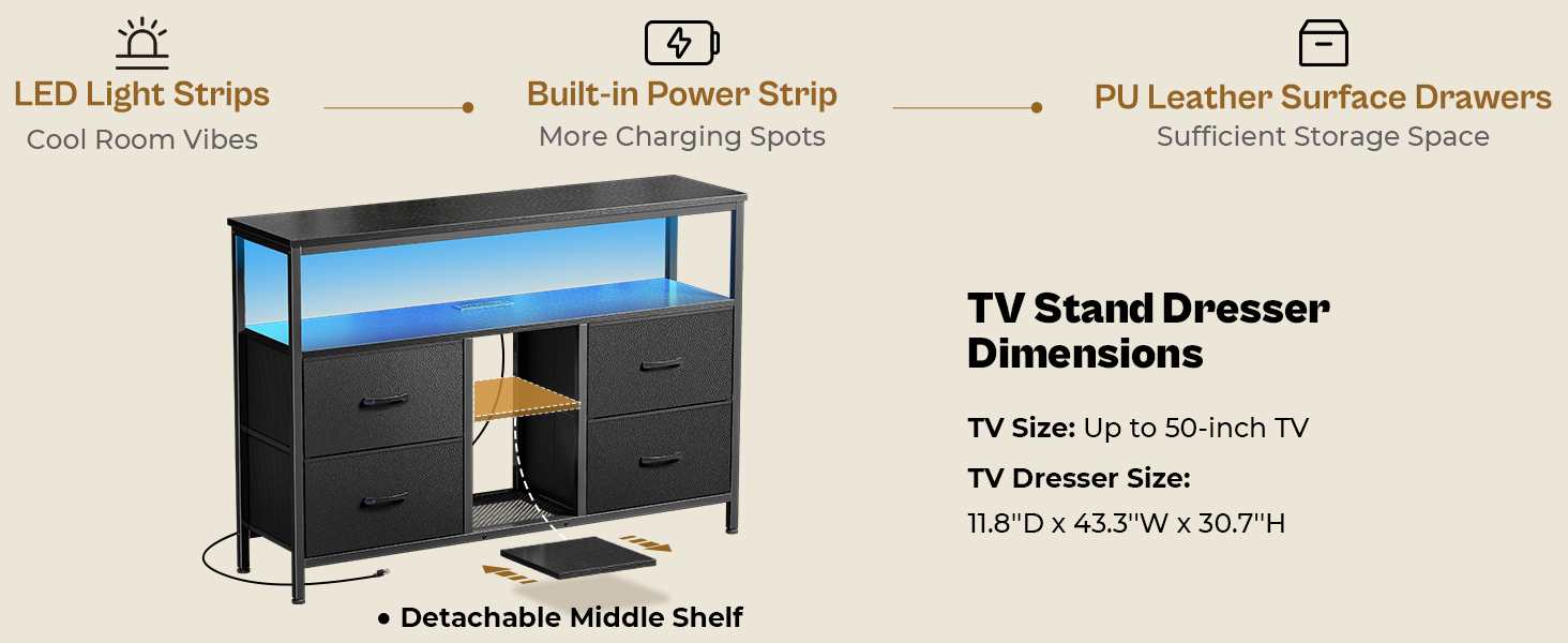 tv stand dresser