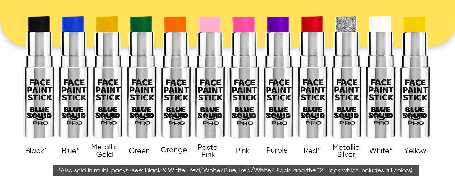 face paint stick body paint makeup stick eye black cosplay sfx facepaint face paint crayon makeup