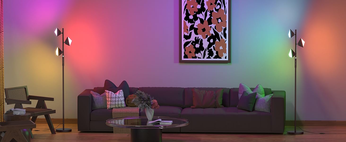 RGB CW Floor Lamp ORB for Living Room