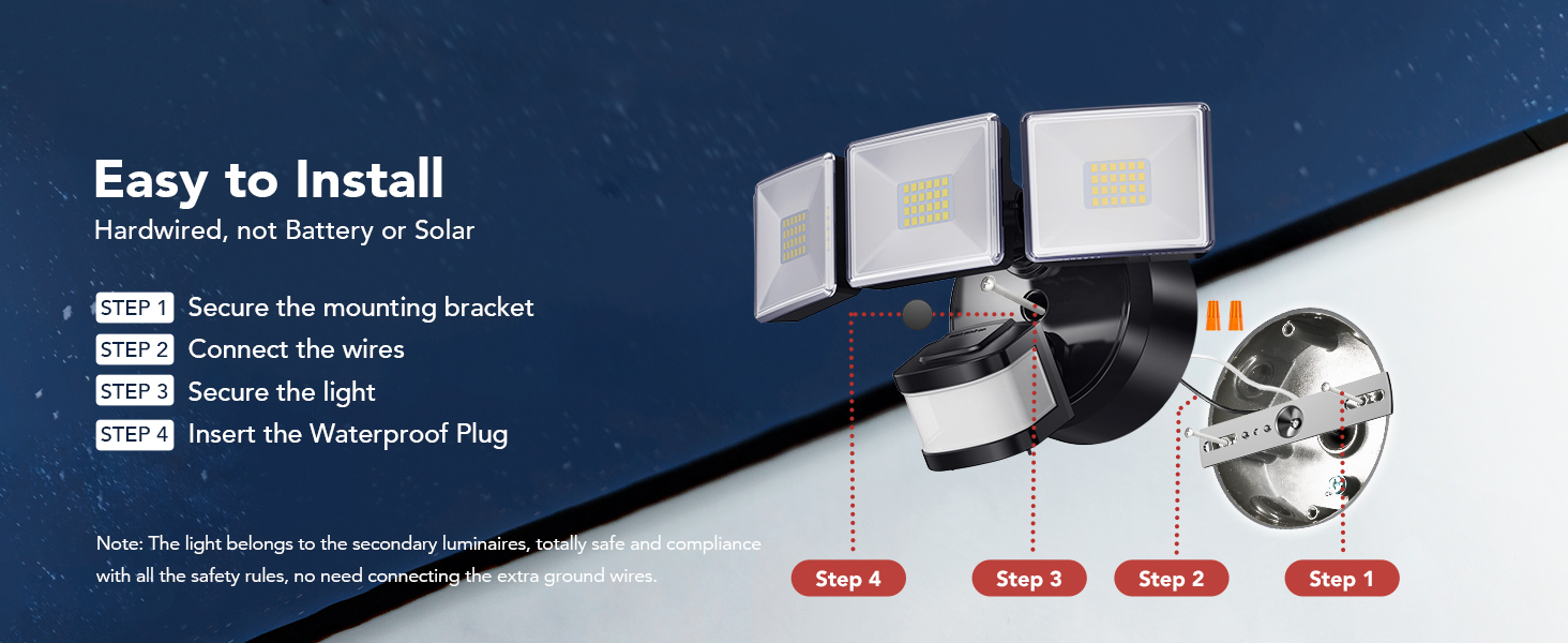 security lights motion outdoor