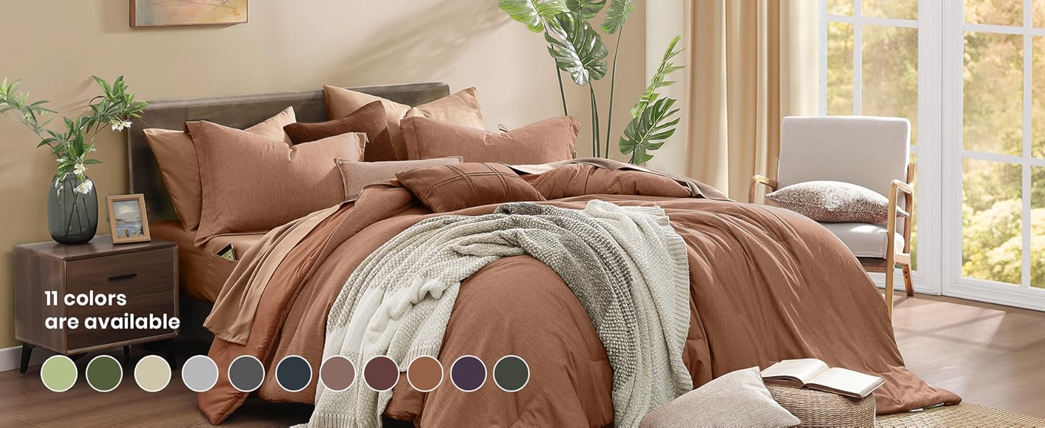 orange Bedding Comforter set