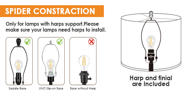 large drum lampshade