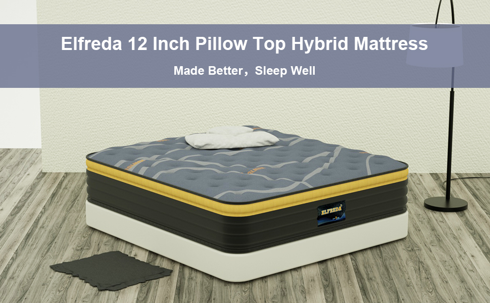 12inch pillow top