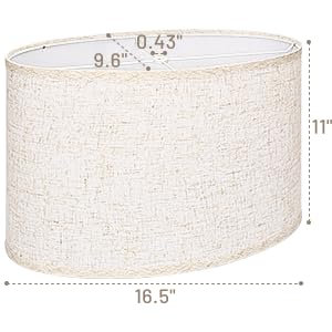 lamp shades dimension