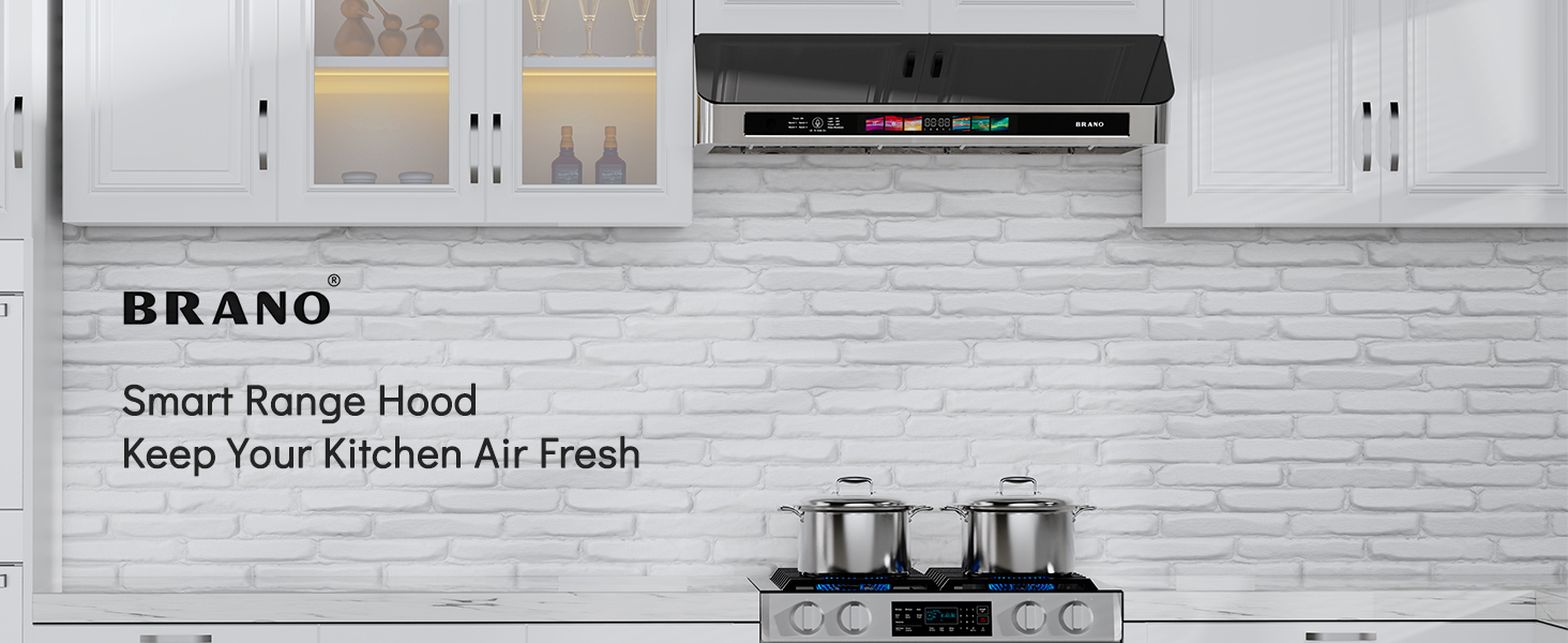 BRANO Smart Range Hood