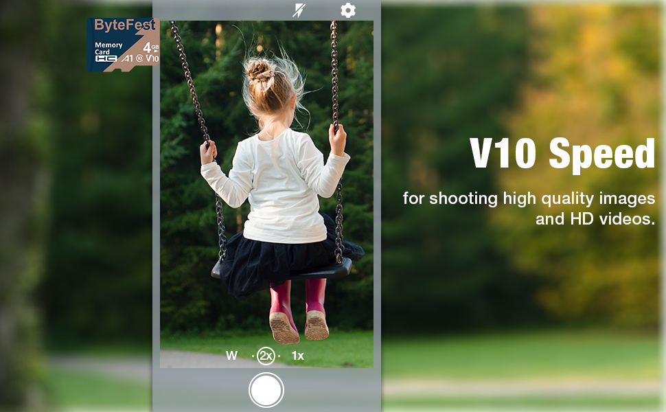 micro-sdhc v10 hd video recording