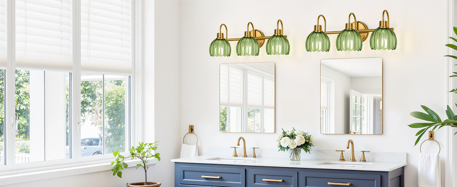 gold bathroom light fixtures