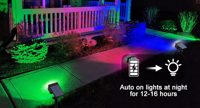 solar lights outdoor waterproof