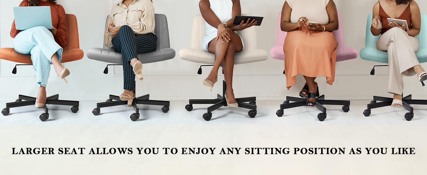 cross legged office chair 