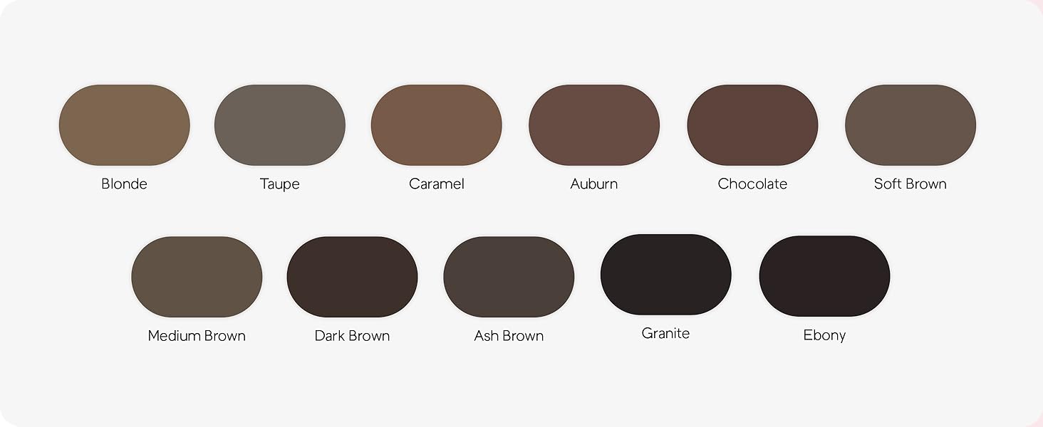 Dipbrow Pomade Color Options