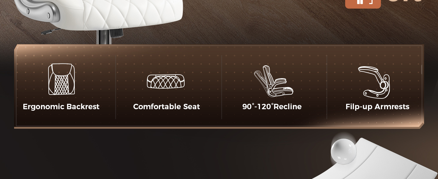 Ergonomic gaming chair