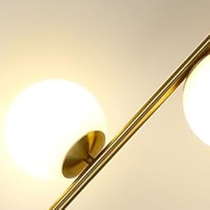 glass globe floor lamp