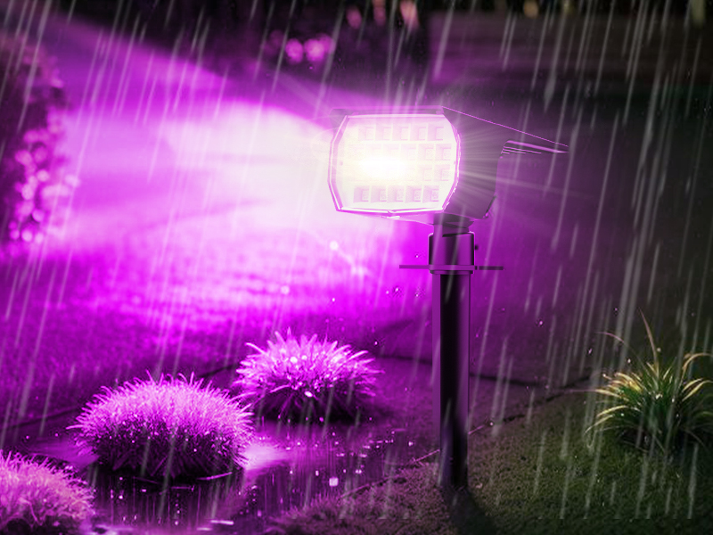 solar spotlights outdoor waterproof