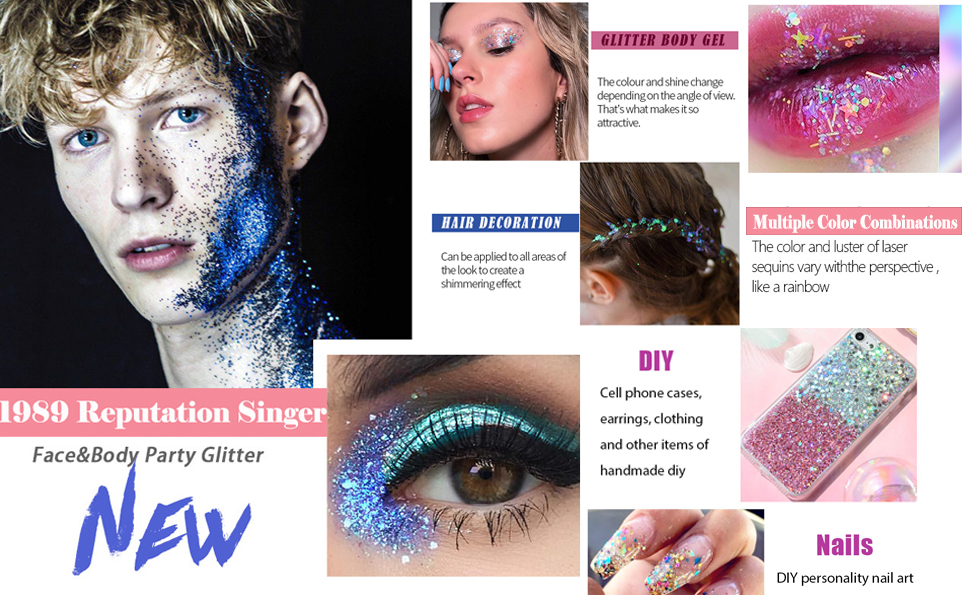glitter gel