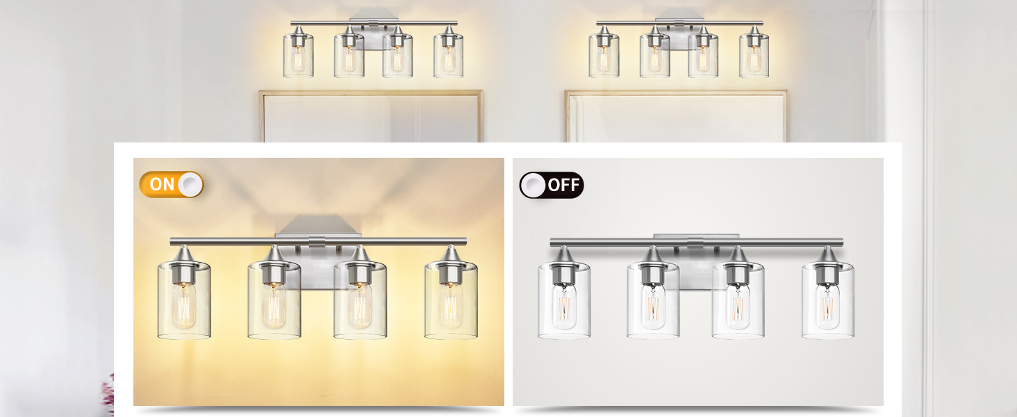 light fixture for bathroom